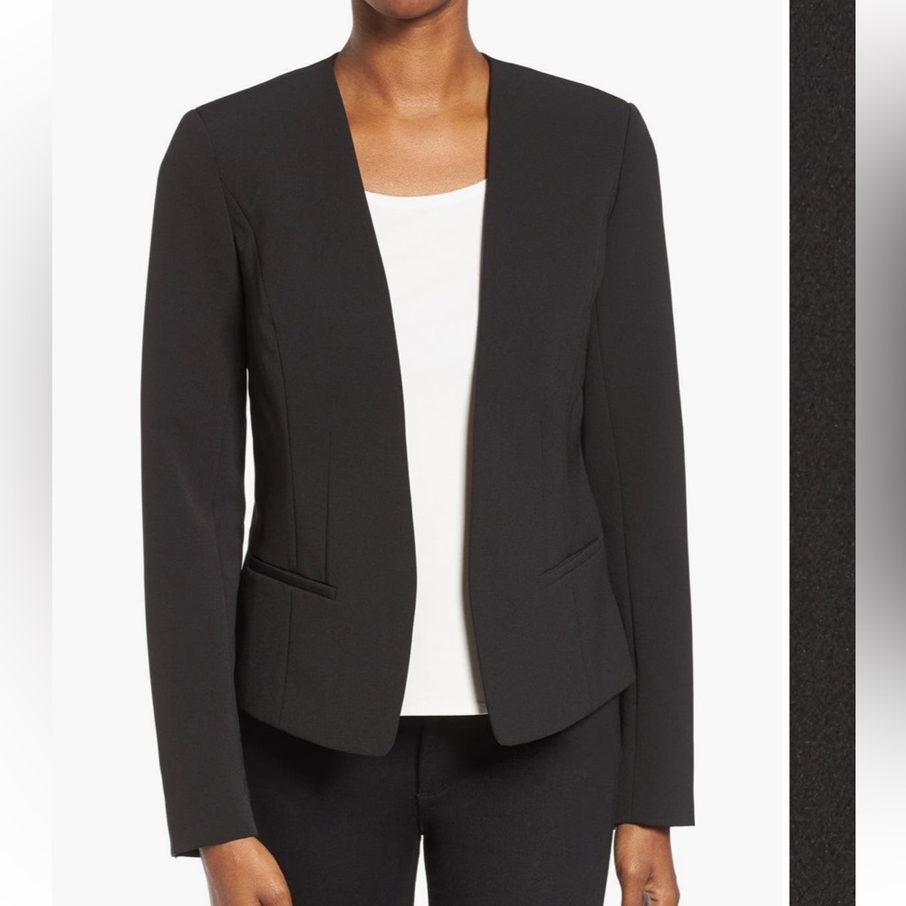 HALOGEN Long Sleeve No Closure Jacket
